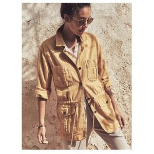 NWOT Faherty Brand Larkspur Jacket Honey (L)